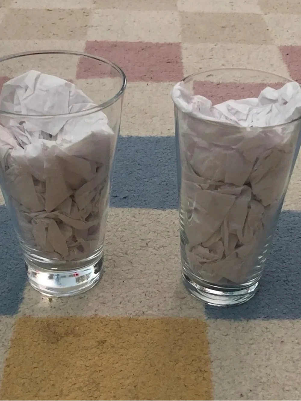 Clear Glass Tumbler - Set of 2